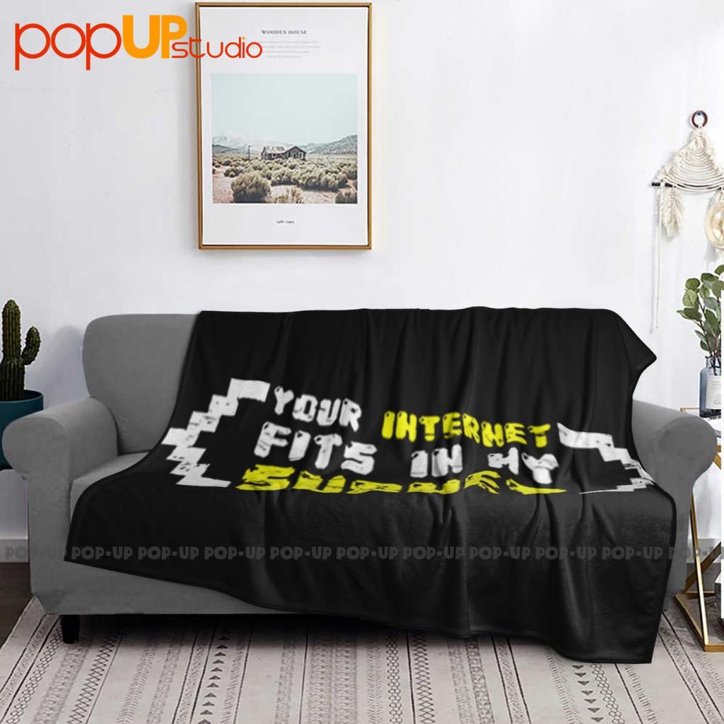 Your Internet Fits In My Subnet Ultra-Soft Blanket Quilt Winter Sofa Cover Bed Covers