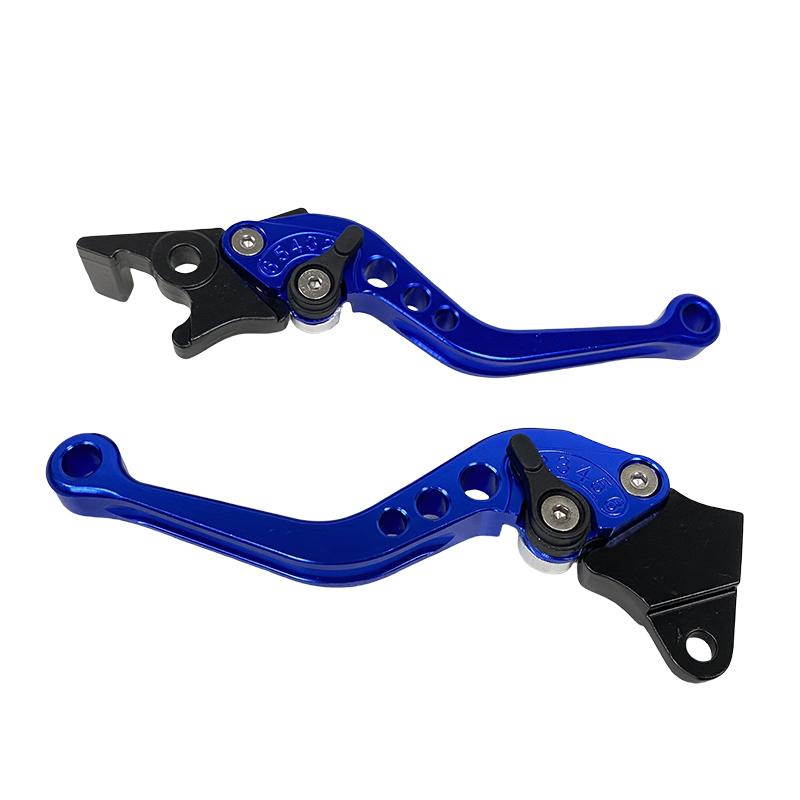 Universal Motorcycle Clutch Brake Levers Motorcycle Accessories Modified Horn Adjustable Hand Drum Lever GY6 Modification CNC Throttles 2