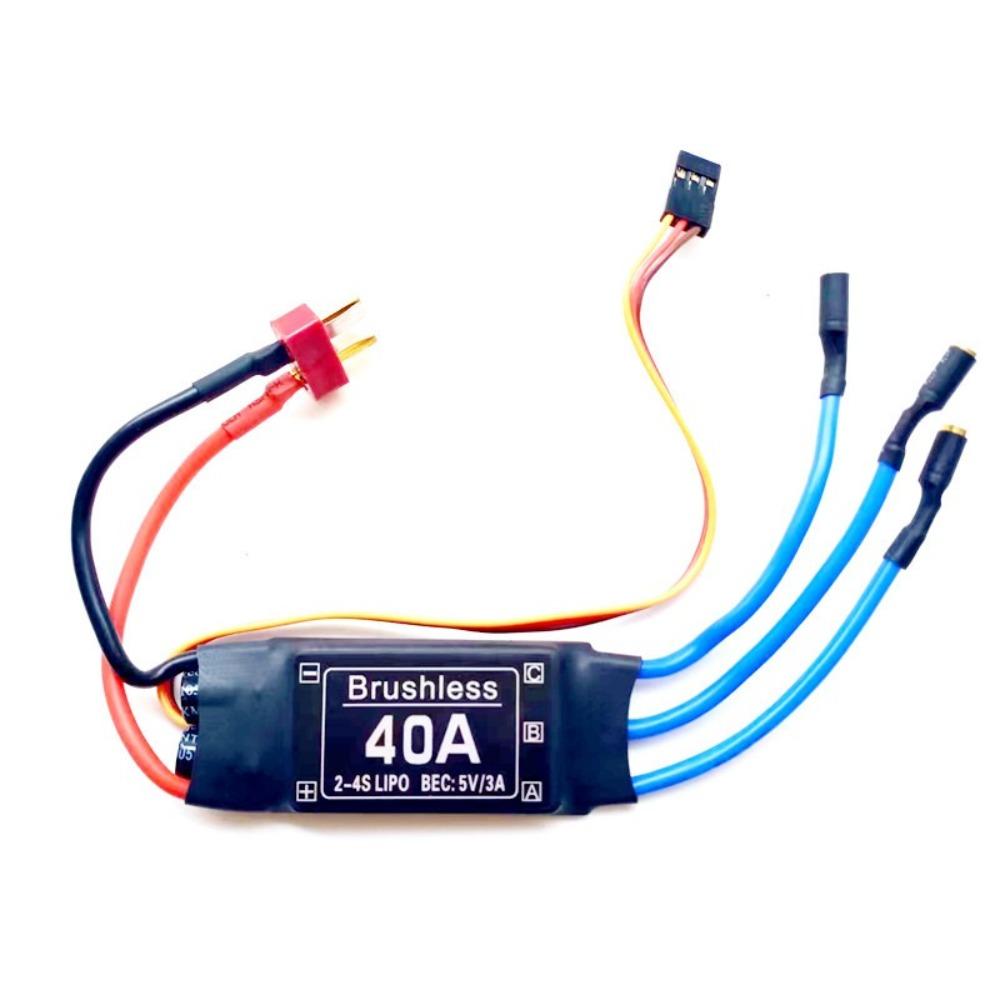 2-4S Brushless ESC 30A 40A RC Plane Parts New Electronic Speed Controller  for RC FPV Helicopter