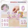 Fashion Cartoon Creative Birthday Candles Party Digital Candles