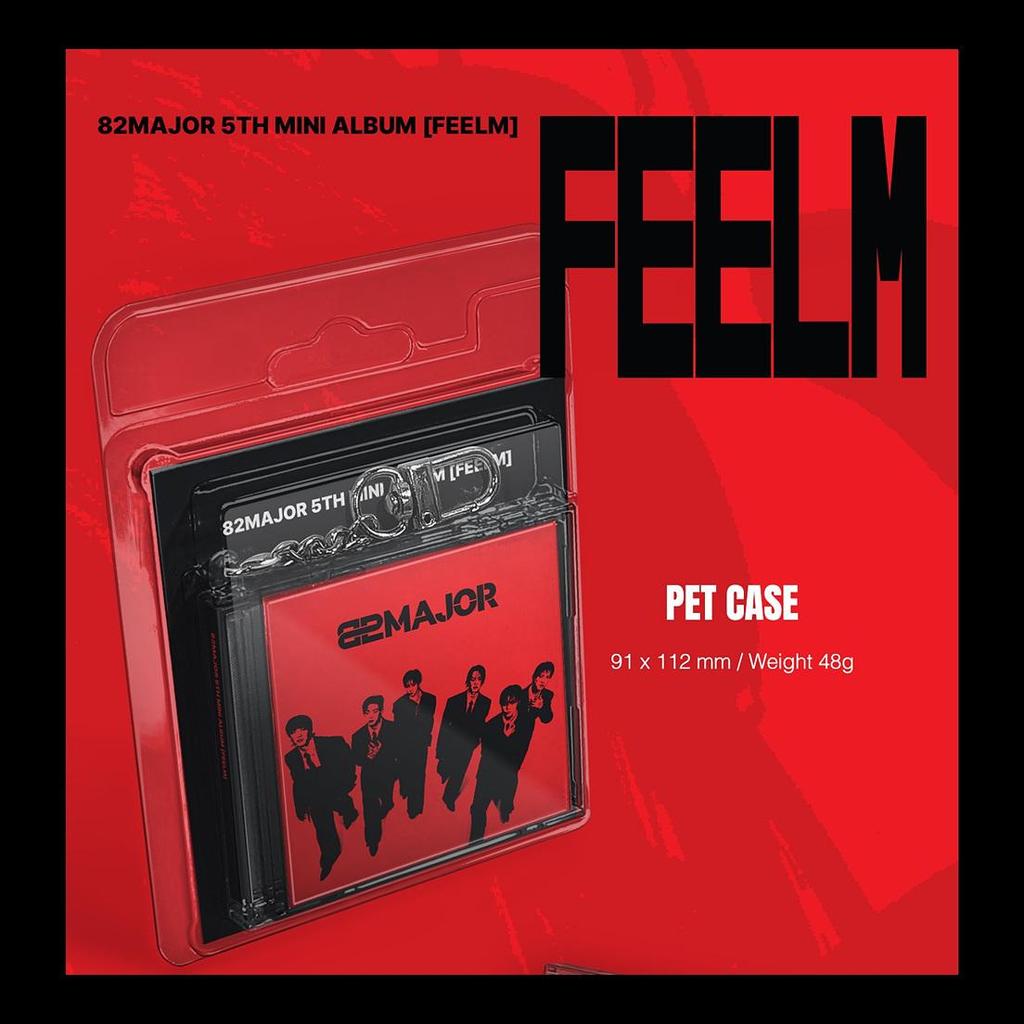 [Pre-order] 82MAJOR [FEELM] KEYRING Ver. / 5TH MINI ALBUM + Free Gift