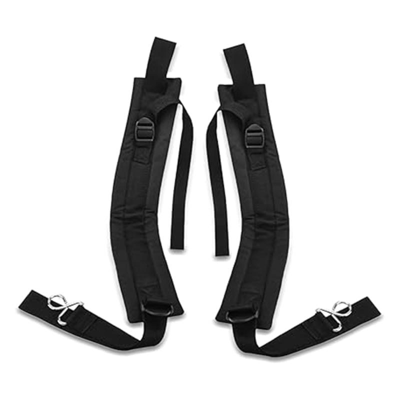 1 Set of Replacement Shoulder Harness For Leaves Blower With Adjustable Strap & Secure Buckle Quality Nylon Construction