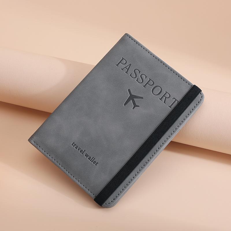 Business travel passport bag, overseas boarding passport holder, RFID passport, this set of air ticket document holder, with SIM card space