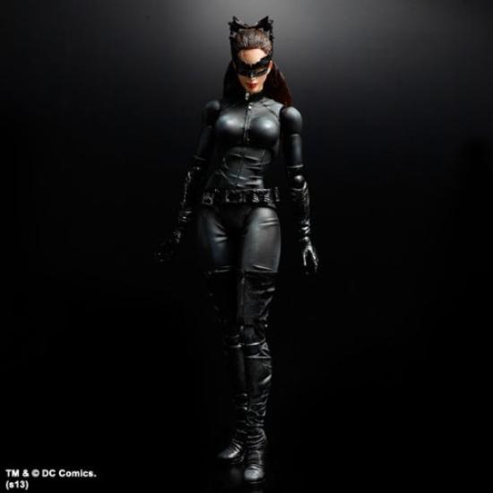 The Dark Knight Trilogy Play Arts Kai Catwoman Action Figure