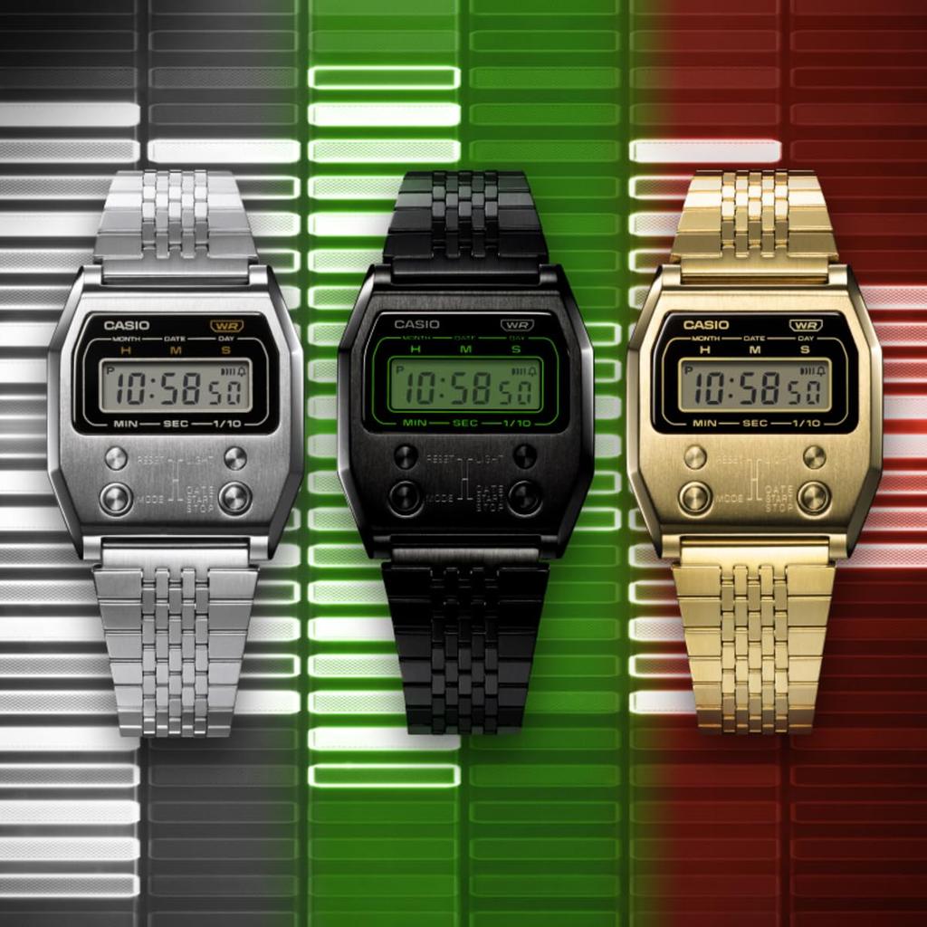 Casio Classic A1100 Series A1100B-1JF Digital Watch