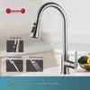 TLXT Wall-Mounted Hot Water Kitchen Faucet