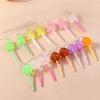 Cute Resin Sweet Lollipop Drop Earrings for Women Simulation Food Candy Dangle Earrings Girls Party Jewelry Gifts