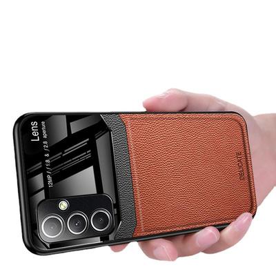 Kompatibel mit Samsung S25 Ultra, S23 FE, S24, A53, A72 und A34 Hülle mit Lederstruktur sowie Note 20+.