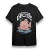 Women's Plus Size T-shirt With Playful Sassy Fish Graphic Unisex 100% Cotton Tee