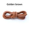 New High Quality Flat Shoelaces Solid Leather Shoe Laces Classic Multicolor Leisure Shoe Lace Outdoor Unisex Boots Shoelace