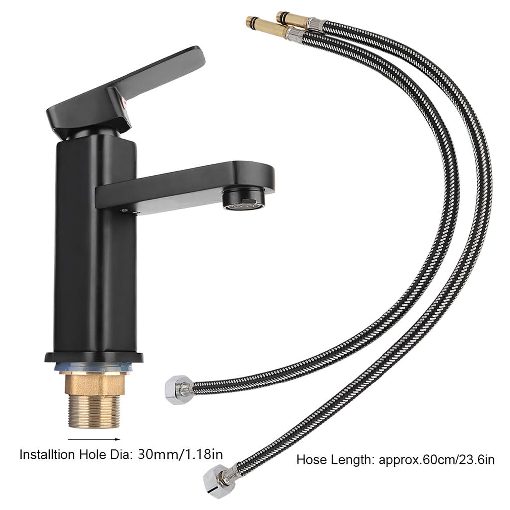 Becken Wasserhahn Einzigen Loch Waschbecken Kalt Heiß Mixer Wasserhahn Wasserfall Moderne Armaturen