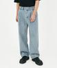 Seleuji Double-Pleat Wide Denim Pants V8_Light Blue