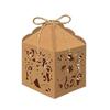 6 Pcs Christmas Gift Boxes Reusable Hollow Design Paper Candy Box for Birthday Bridal Shower Wedding Christmas Party Favors Holder