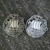 Viking Boat Brooch Norse Jewelry Vintage Ship Pin Gothic Clothes Accessories For Men Women