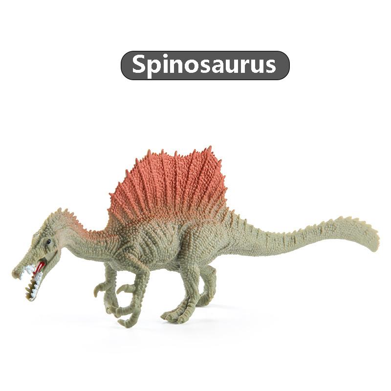 Dinosaur Animals Model Simulation Dinosaur Solid Model Toys Rex Spinosaurus Triratops Action Figures Collection Toy Kids Gifts