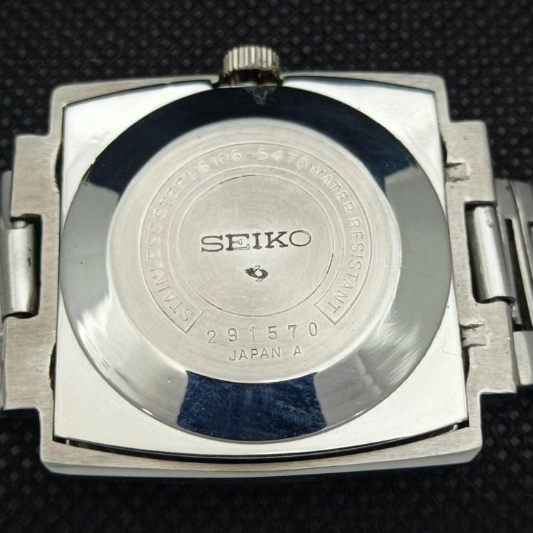 USED VINTAGE SEIKO 5 AUTOMATIC 6106C JAPAN MENS WATCH 621d-a415806-2 SKU621d-a415806