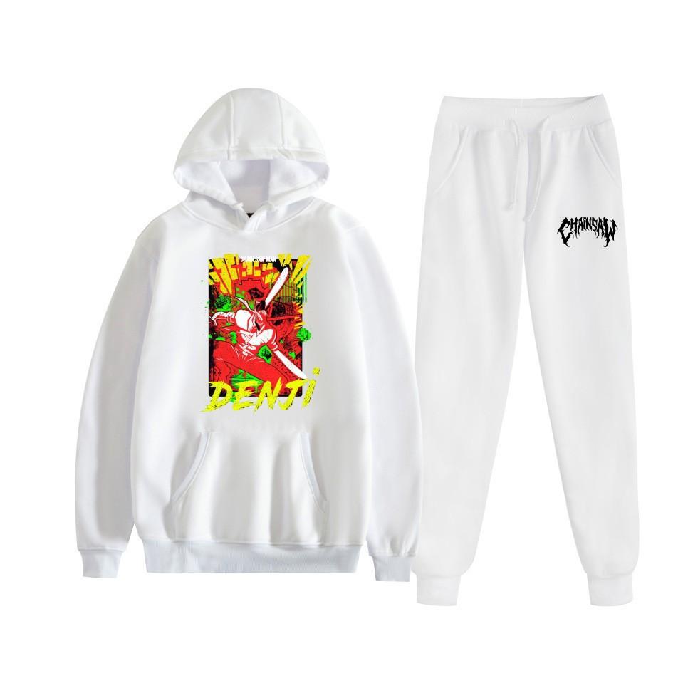 Chainsaw Man Chainsaw Man Anime Loose Hooded Sweater Set Hoodie Spot