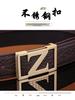 Men's Z Letter Business Casual Buffalo Leather Belt with Stainless Steel Buckle