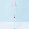Cat Toys Feather Interactive Cat Toy Long Handle Toys for Cats Teasing Stick Steel Wire Cats Toy Wool Ball Sticks Pet Supplies
