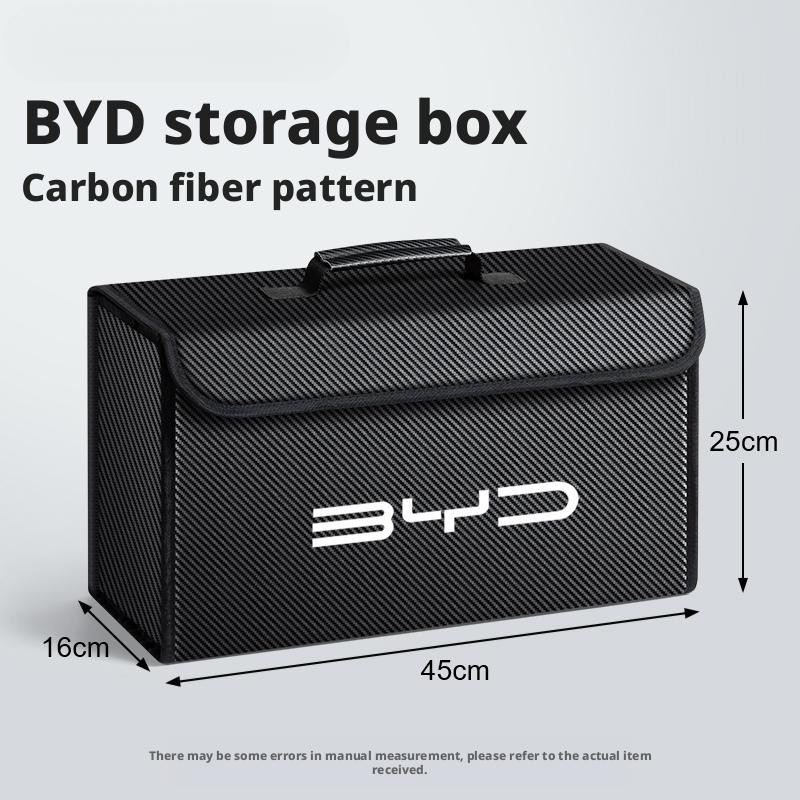 Auto Kofferraum Aufbewahrungsbox Organizer Verstauen Aufräumen Behälter Tasche Für BYD M6 G3 G5 T3 F3 I3 F0 F6 S6 S8 E5 E6 G6 Song Qing Yuan Max