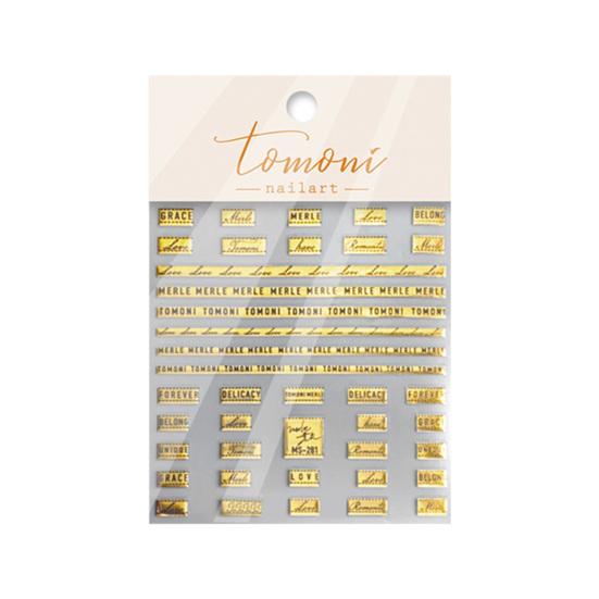 Nail Art Sticker Easy Paste DIY Strong Stickiness Stylish Vintage Black Flower Golden Label Ornament Decal Supplies