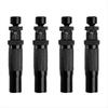 4pcs Automatic Tire Deflators Set of 4, Adjustable Pressure Suitable for Offroad Vehicles Motorcycle Valves Caps