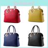 Women Pu Large Shell Shoulder Crossbody Bag Internal Zipper Pockets Street Style