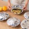10-40PCS Repeatable Aluminum Foil Insulation Covers Eco-Friendly Kitchen Food Covers for Bowls & Dishes Storage for Kitchen