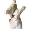 Cartoon West Highland Terrier Plush Hair Clip: Soft, Cute Puppy Shark Clip for Women's Updo Headwear