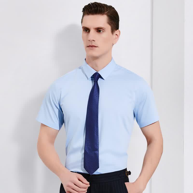 Men s Non-Iron Short Sleeve Business Shirt 40