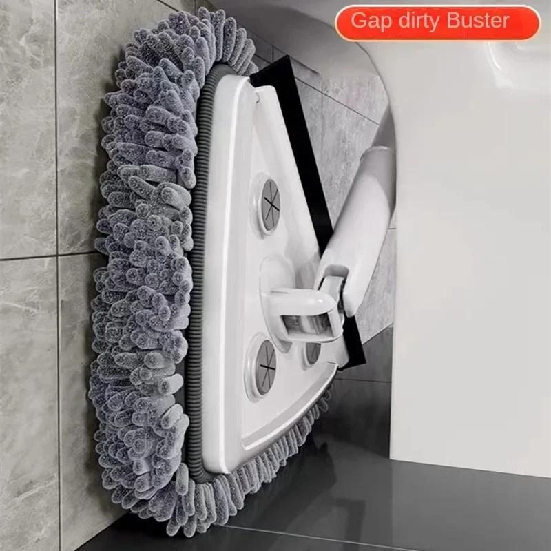 1PC Household Triangular Mop To Wipe The Glass Walls and Ceilings Cleaner God Mops Floor Cleaning Floor Mop Flat Mop Cleaning
