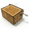 Harry Potter Engraved Wooden Music Box Vintage Storage Box Design