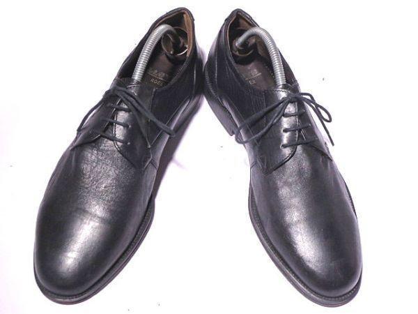 Lloyd Leather Plain Toe 10F 28.0-28.5 44.5 Black Dress Business Shoes Made in Germany(USED)