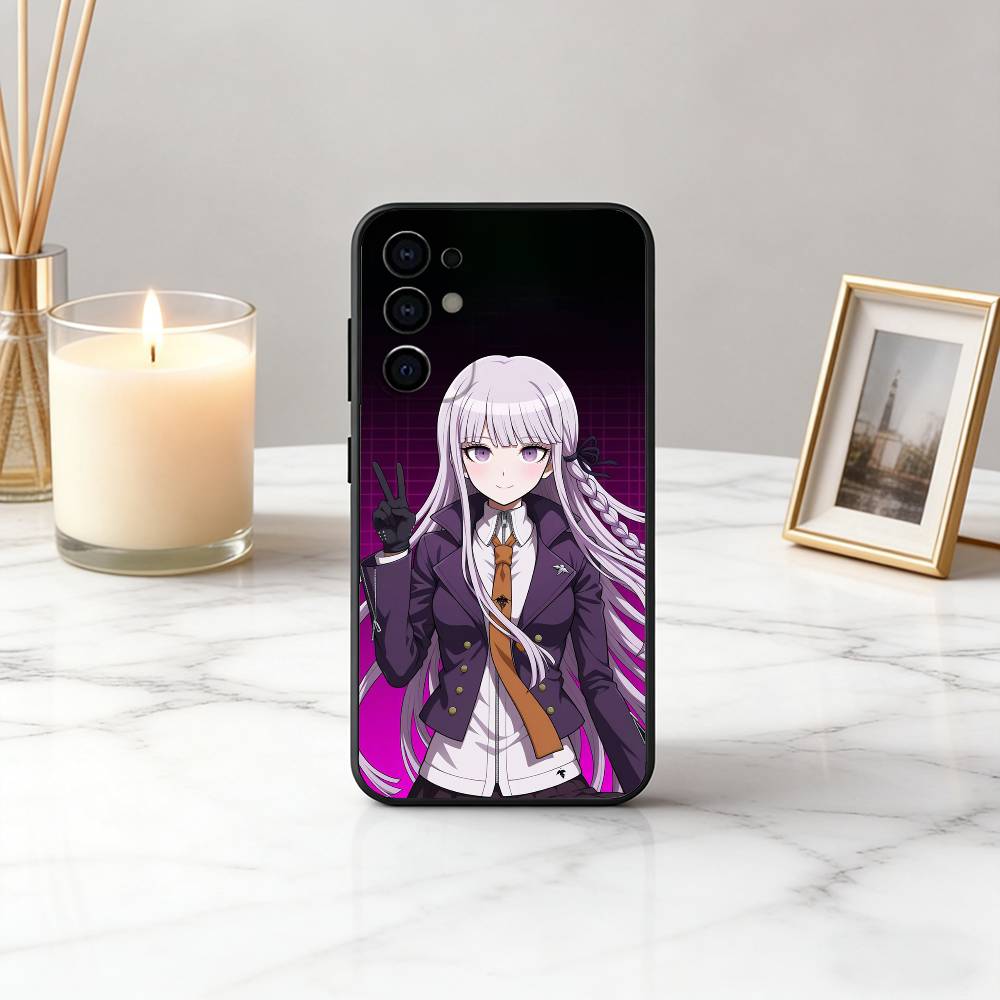 D-Danganronpa K-Kyoko K-Kirigiri-DKK Phone Case For Samsung S25,S24,S21,S22,S23,S30,Ultra,S20,Plus,Fe,Soft Silicone Black Cover