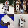 Enchanting Frozen Snowman Olaf Cosplay Costume For Kids Halloween Fancy Dress Up