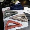 Mystery Concept8 Matte Curved Triangle Hair Claw Clip Ceha250710