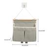 Practical Hanging Storage Basket Wall Organizer Bag Fabric Closet Organisers Bag