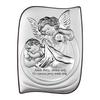Baptism Souvenir Silver Baptism Picture with Guardian Angel 6473S 9.5 x 13