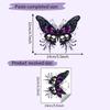 Skeleton Halloween Creative Butterfly Pattern Paste Decor Sticker Car For