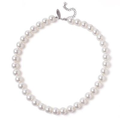 Ns4046 10mm Austrian Genuine Pearl Necklace