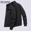 Mark Fairwhale Men's Casual Stand Collar Jacket