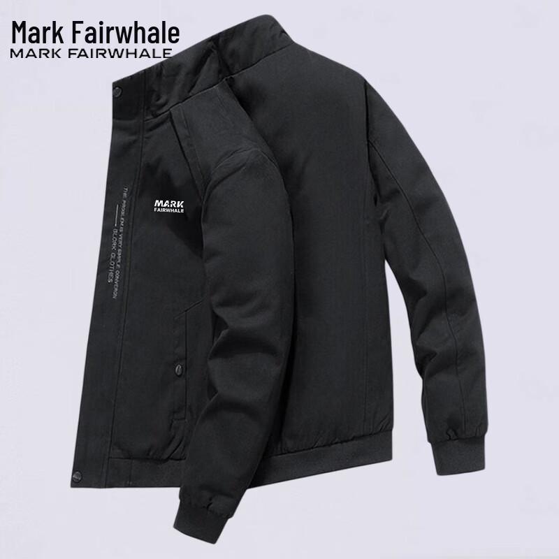 Mark Fairwhale Men's Casual Stand Collar Jacket