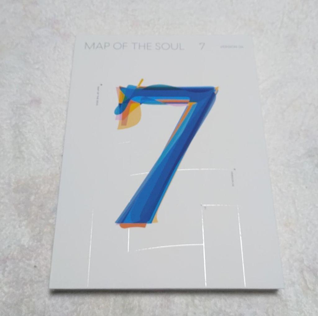 [USED] BTS CD Album MAP OF THE SOUL 7 (4 Versions) BTS Photobook