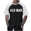 Men's Casual Raglan Sleeve T-Shirt with Graphic Print Comfortable Vintage Style Tee for Everyday Wear