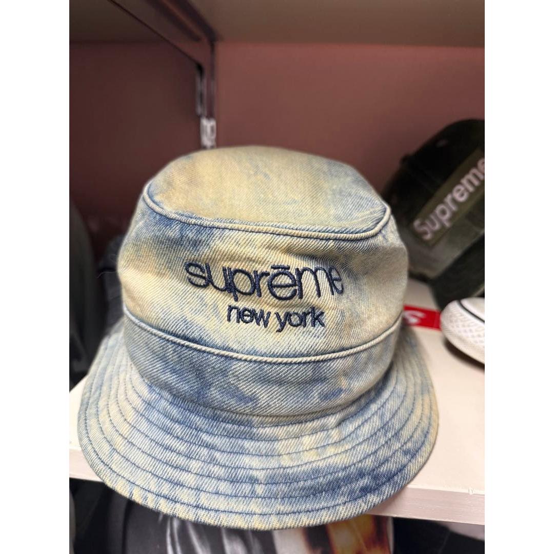 Used Supreme denim bucket hat