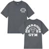 Powerhouse Gym Logo Graphic T Shirts Unisex Wounisex Olympia Fitness Short Sleeve Tshirts Summer Pure Cotton Vintage Unisex Tshirt Tops