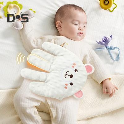 Baby's kalmerende palm cartoon baby handkussen voor kinderwagens autostoelen schrikreactie handschoen slaaphulp klopper elektrische kalmerende palm kussen baby