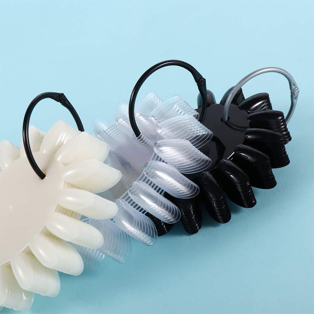 Nail Art Tips Display Wheel DIY Display Tool Nail Art Practice Display Nail Art Polish Color Card