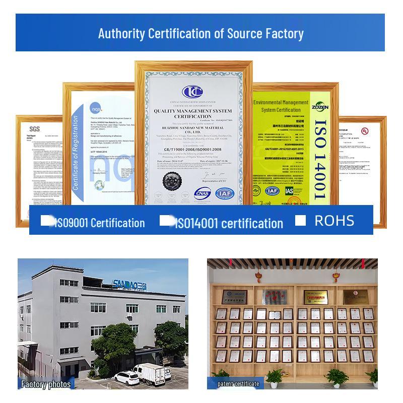 Mishima 705 Clear Silicone Rubber Adhesive for Edge Sealing and Lens Glass Potting In 3C Digital Products