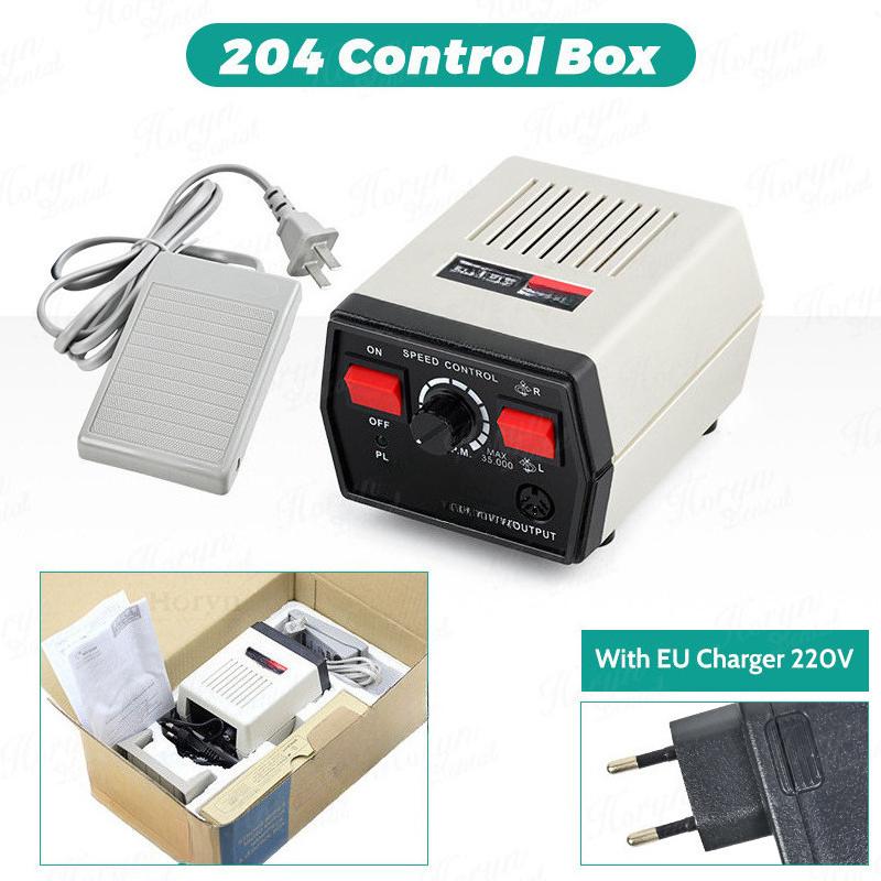 65W Dental Polishing Machine Lab Equipment Dentist Nail Drills Tools Dental Micro Motor Portable Micromotor
